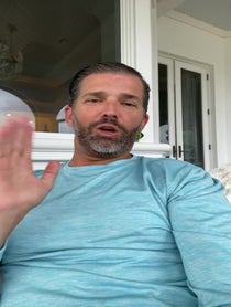 Poster for Birthday video from Donald Trump Jr.