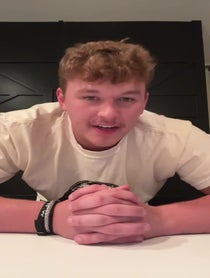 Poster for Birthday video from Caleb Hearn