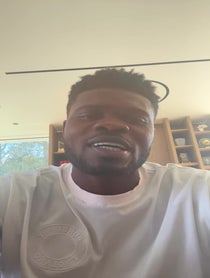 Poster for Birthday video from Thomas Teye Partey