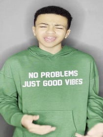 Poster for Pep Talk video from Shaun Dixon