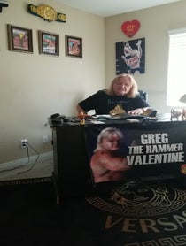 Poster for Birthday video from Greg Valentine