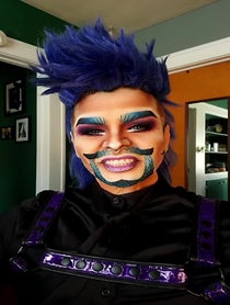 Poster for Pep Talk video from Landon Cider DragKing