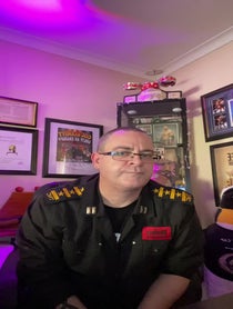 Poster for Birthday video from The Captain