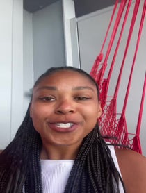 Poster for Birthday video from Mya Allen