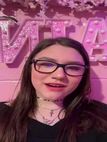Poster for Birthday video from Rain Brown