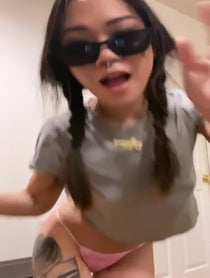 Poster for Birthday video from Minnie Scarlet