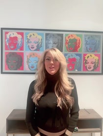 Poster for Birthday video from Dina Lohan