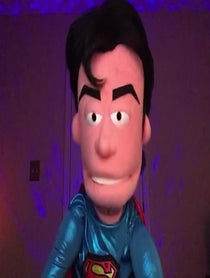 Poster for Mother's Day video from Superman Puppet