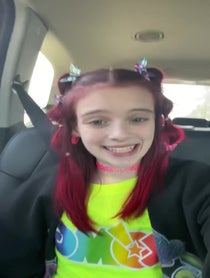 Poster for Birthday video from Leigha Rose Sanderson