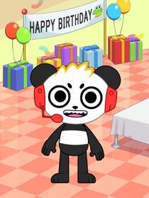 Poster for Birthday video from Combo Panda from Ryan’s World