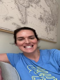 Poster for Birthday video from Caroline Cameron