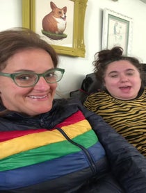 Poster for Birthday video from Kara Klenk & Liza Treyger