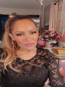 Poster for Birthday video from Jennifer Lopez - JLo Double look a like
