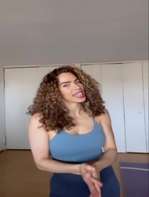 Poster for Pep Talk video from Layla Luciano