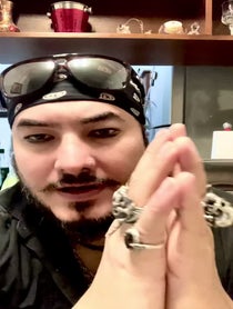 Poster for Birthday video from Morbid Blackstar