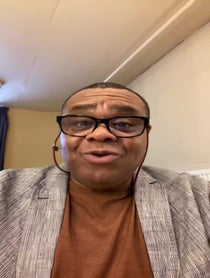 Poster for Birthday video from Clive Rowe