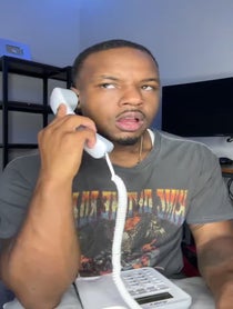 Poster for Birthday video from Calvin Grindz