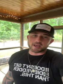 Poster for Birthday video from Michael Ray