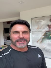 Poster for Birthday video from Don Diamont