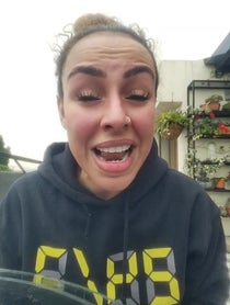 Poster for Birthday video from MAÍA