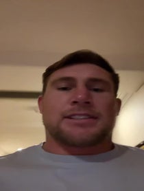 Poster for Birthday video from Darren Till