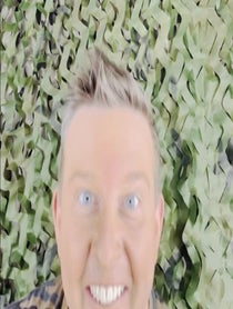 Poster for Birthday video from Gary: Tank Commander