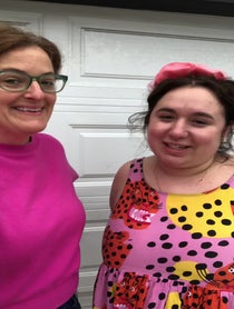 Poster for Birthday video from Kara Klenk & Liza Treyger