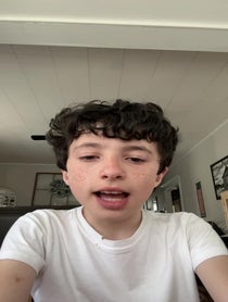 Poster for Birthday video from Farrah and Kaleb