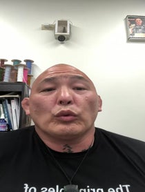 Poster for Pep Talk video from Enson Inoue