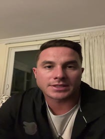 Poster for Birthday video from James McCann