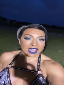 Poster for Birthday video from Lady Frost