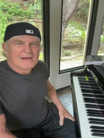 Poster for Birthday video from John Tesh