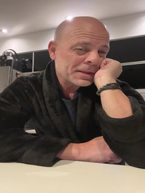 Poster for Birthday video from Bruce Willis Double/Impersonator