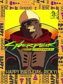 Poster for Birthday video from William Christopher Stephens