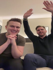 Poster for Birthday video from Oskar and Dan
