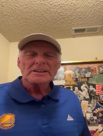 Poster for Birthday video from Rick Barry