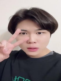 Poster for Birthday video from Pachi Jimin（パチ・ジミン）