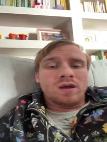 Poster for Birthday video from Bobby Mair