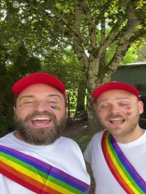 Poster for Birthday video from The Gay Beards