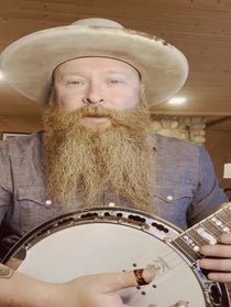 Poster for Birthday video from The Washboard Union