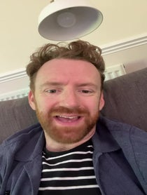 Poster for Birthday video from Chris Rankin