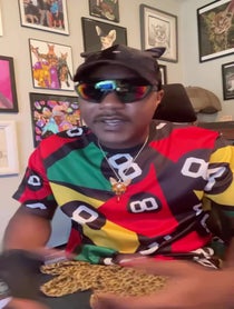 Poster for Anniversary video from iAmMoshow The Cat Rapper