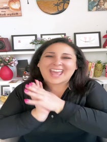 Poster for Birthday video from Robyn Schall