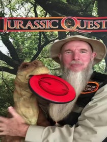 Poster for Pep Talk video from Jurassic Quest