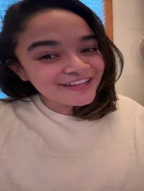 Poster for Pep Talk video from Sarah-Nicole Robles