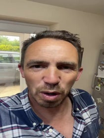 Poster for Birthday video from Jimlad