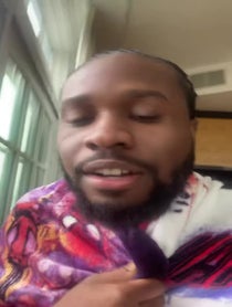 Poster for Birthday video from Shameik Moore