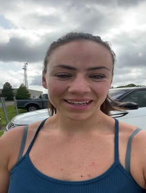 Poster for Pep Talk video from Camille Leblanc-Bazinet