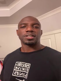 Poster for Father's Day video from Duron Harmon
