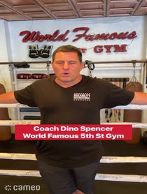 Poster for Intro video video from Coach Dino Spencer 🥊 - 5th St Gym